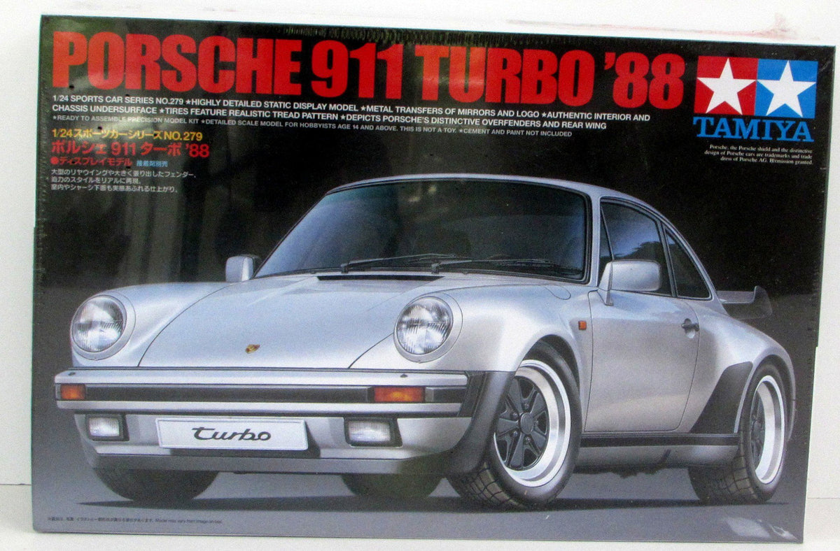 Porsche 911 Turbo '88 Sports Car Series Tamiya 24279 1/24 New Model Ki ...