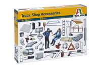 Italeri Truck Shop Accessories 764 1/24 Truck Model Kit Truck Model Kit Italeri 