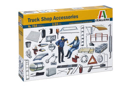 Italeri Truck Shop Accessories 764 1/24 Truck Model Kit