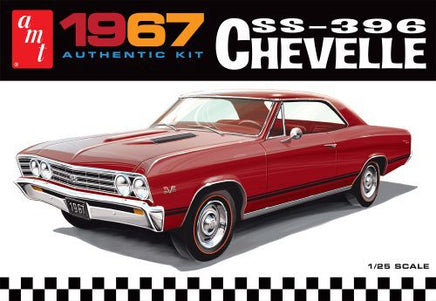 AMT 1967 CHEVROLET CHEVELLE SS396 1:25 SCALE MODEL KIT 1388