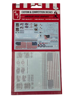 American Pride Graphics Custom & Competition Decals MKA027 1:25 Scale