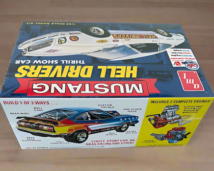 AMT 1977 Ford Mustang “Hells Drivers” 1:25 Scale Model Kit