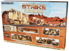 Bachmann HO Strike Force Military Diesel Set 00752 Model Railroad Set Save $70!