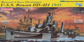 Dragon Models USS Benson DD-421 1945 1:350 1032 Plastic Model Kit