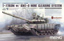 Meng 1/35 T72B3M Russian Main Battle Tank w/KMT8 Mine Clearing System TS53
