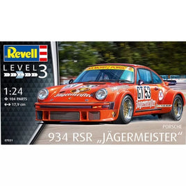 Revell Porsche 934 RSR "Jägermeister" 1:24 7031 Plastic Model Kit