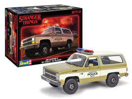 Revell 1/25 Stranger Things Jim Hopper's 1985 Chevy K5 Blazer 14558 Model Kit