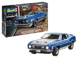 Revell Germany 1/25 1971 Mustang Boss 351 1:25 7699 Plastic Model Kit