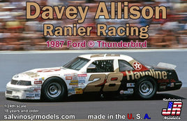 Salvinos 1/24 Ranier Racing Davey Allison #28 Havoline 1987 Ford Thunderbird Race Car