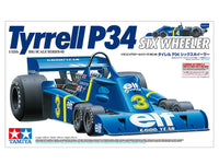 Tamiya TYRRELL P34 SIX WHEELER W/Photo Etched Parts 1:12 12036