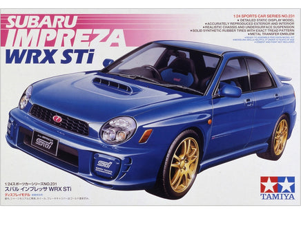 Tamiya Subaru Impreza STi 1:24 24231 Plastic Model Kit Car Model Kit Tamiya 