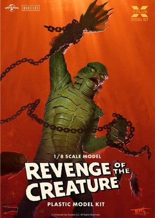 X-Plus Models Revenge of the Creature from the Black Lagoon 1:8 411-2 Model Kit