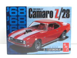 1968 Chevy Camaro Z/28 AMT 868 1/25 Scale New Car Model Kit - Shore Line Hobby