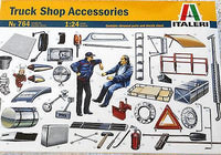 Truck Shop Accessories Italeri 764 1/24 New Truck Model Kit - Shore Line Hobby