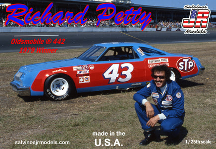 Richard Petty 1979 Winner Olds 442 Salvino JR Models 1/25 Model Kit Race Car Model Kits Salvino JR Models 