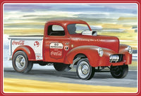 Coca-Cola 1940 Willys Gasser Pickup Truck 1/25 AMT Models Plastic Model Kit AMT 