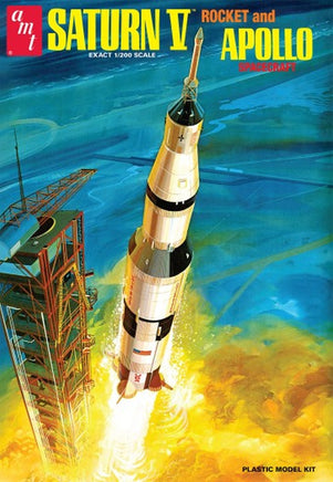 Saturn V Rocket and Apollo Spacecraft 1/200 AMT Models 1174 - Shore Line Hobby