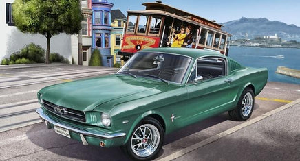 Revell Germany 1965 Ford Mustang 2+2 Fastback Plastic Model Kit (1/25 Scale) - Shore Line Hobby