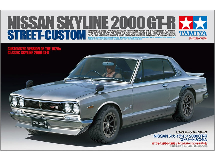 Tamiya Nissan Skyline GTR 1:24 Scale Model Kit