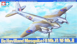 Tamiya 1/48 Mosquito FB MK VI/NF MK II Aircraft 61062 Plastic Model Kit